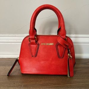 Steve Madden Red Minibag with detachable crossbody strap